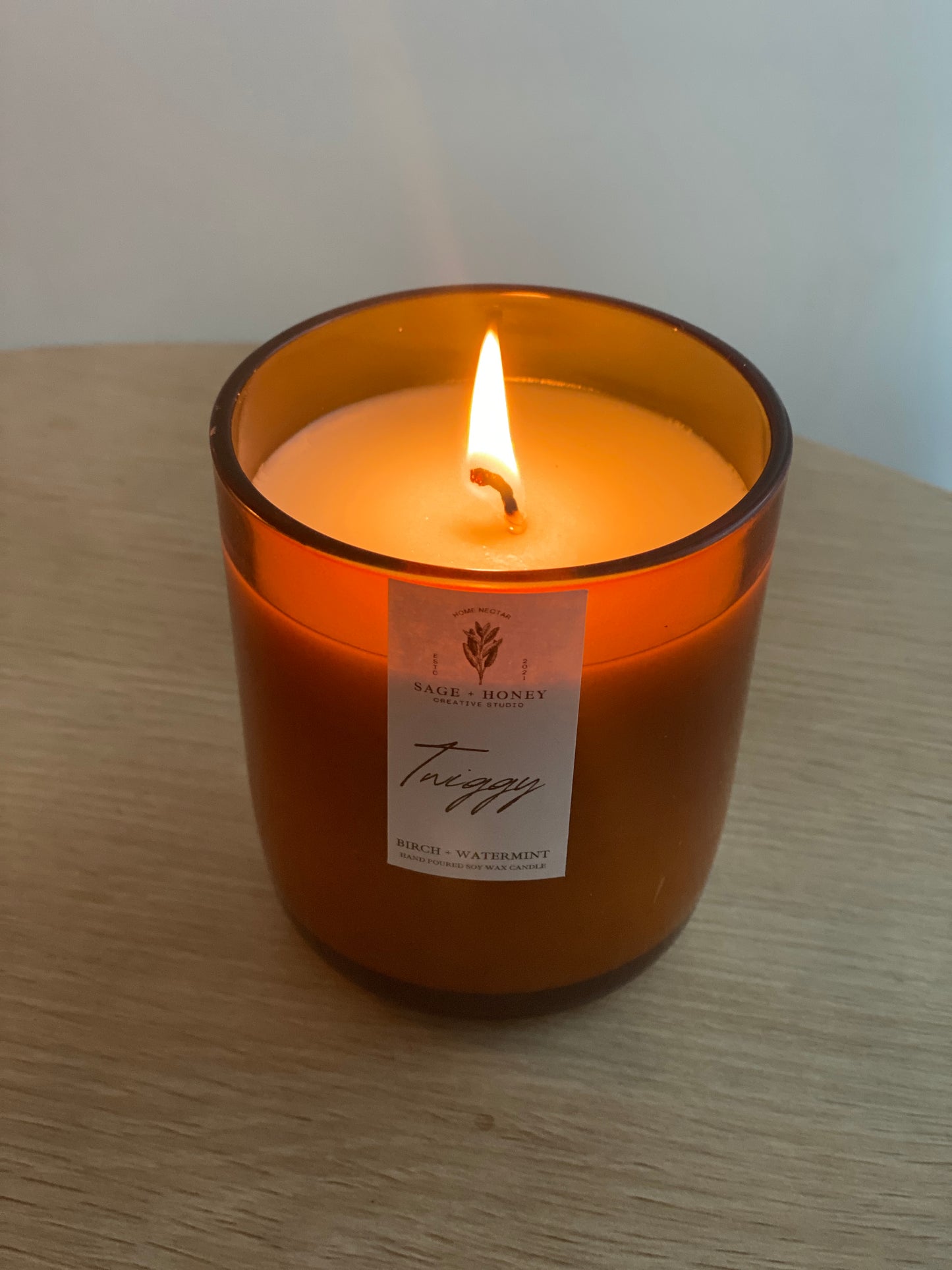 Amber Candle 'Tasting' Trio - Choose your own scents
