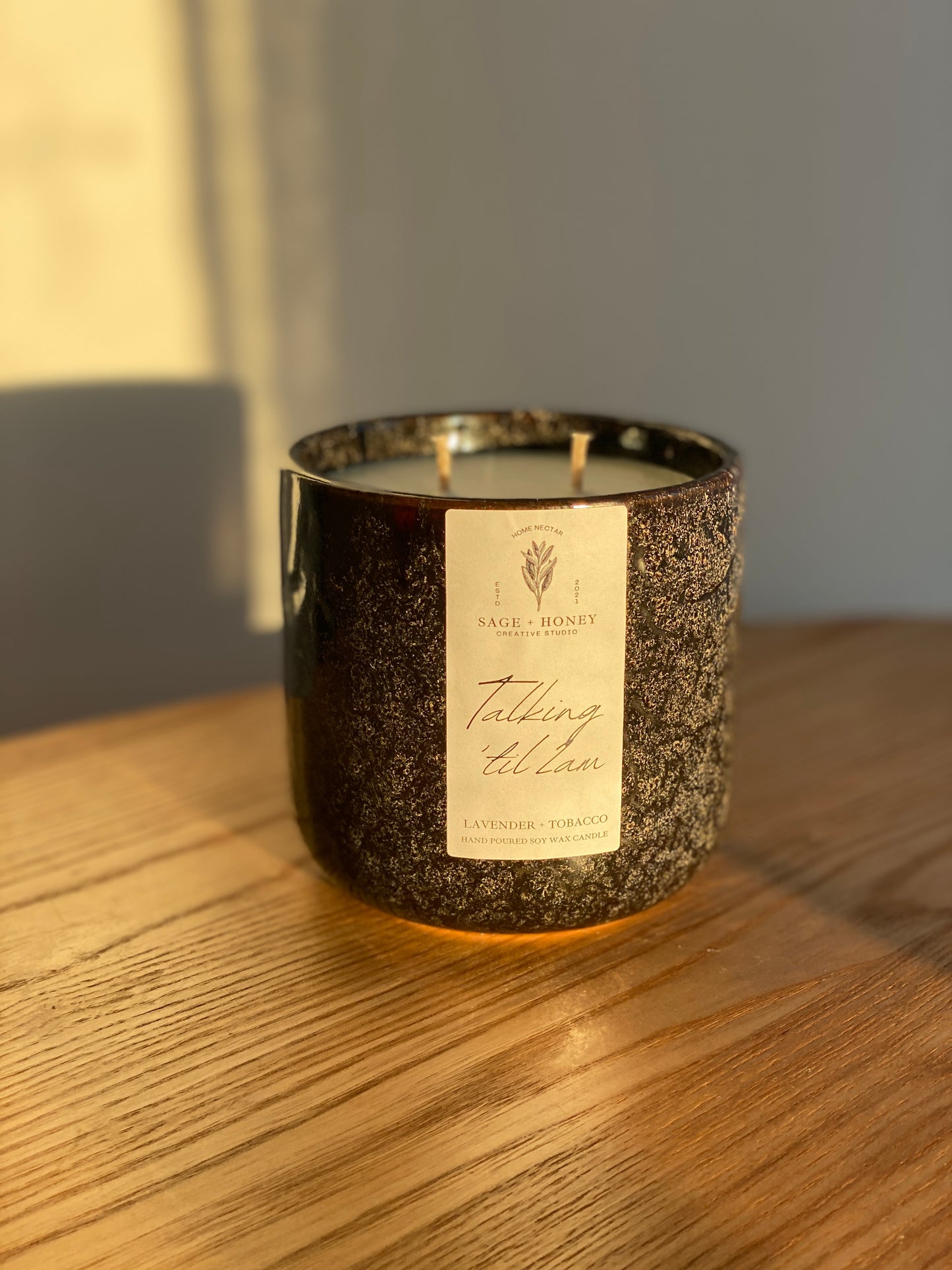 Midnight Ceramic Jar Candle