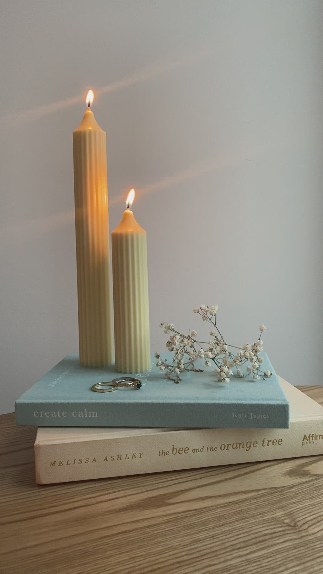 Load and play video in Gallery viewer, &amp;#39;Juliet&amp;#39; Pillar Candle
