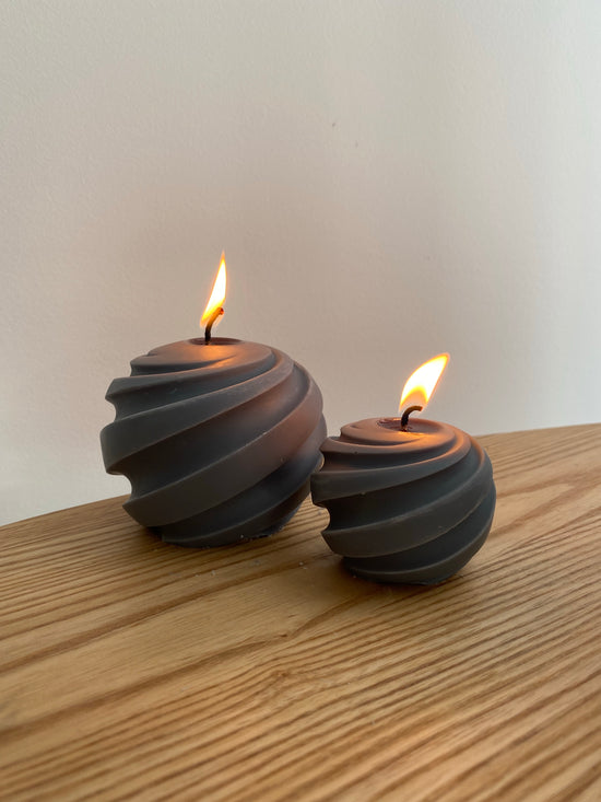 'Bella' Sphere Sculptural Candle